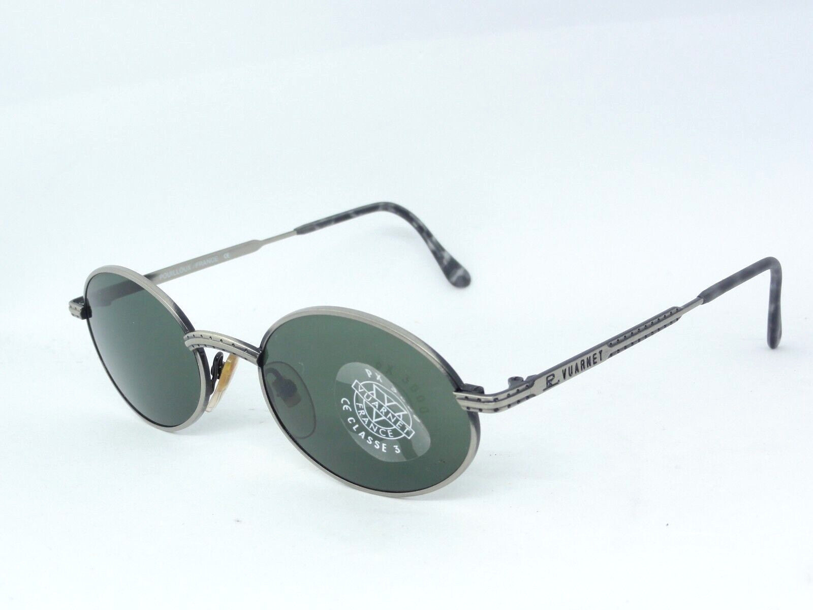 VUARNET 016  GREY  VINTAGE SUNGLASSES 90S PX 3000  FRANCE NEW IN BOX