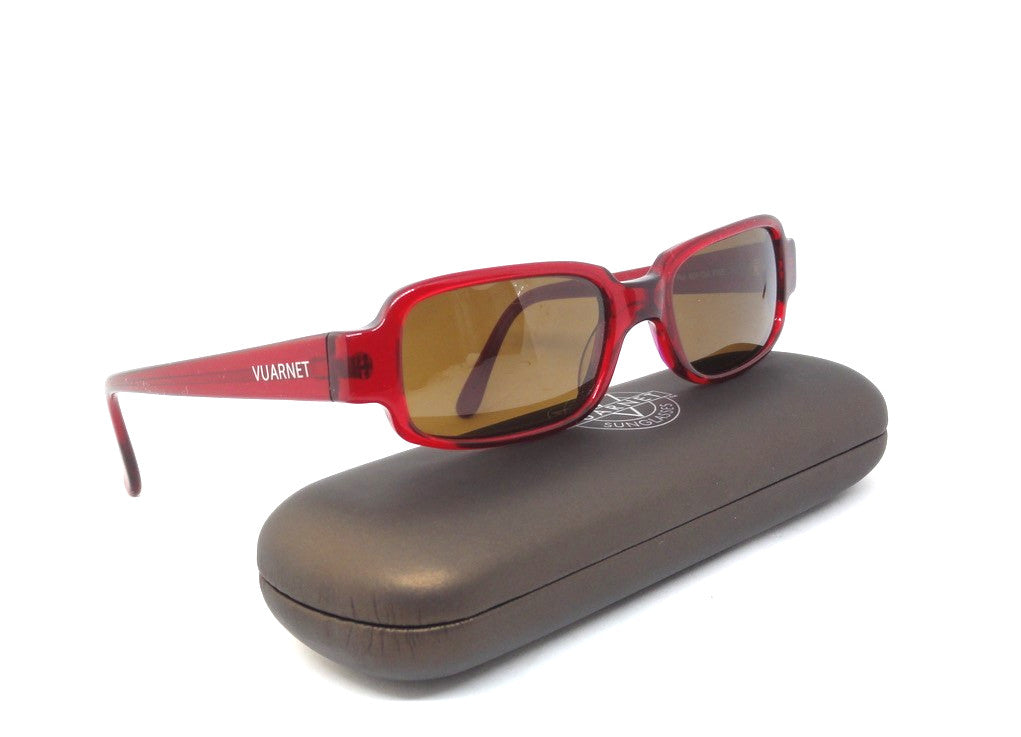 VUARNET 605 VINTAGE SUNGLASSES  WOMEN HAND MADE GLASS LENS PX 2000