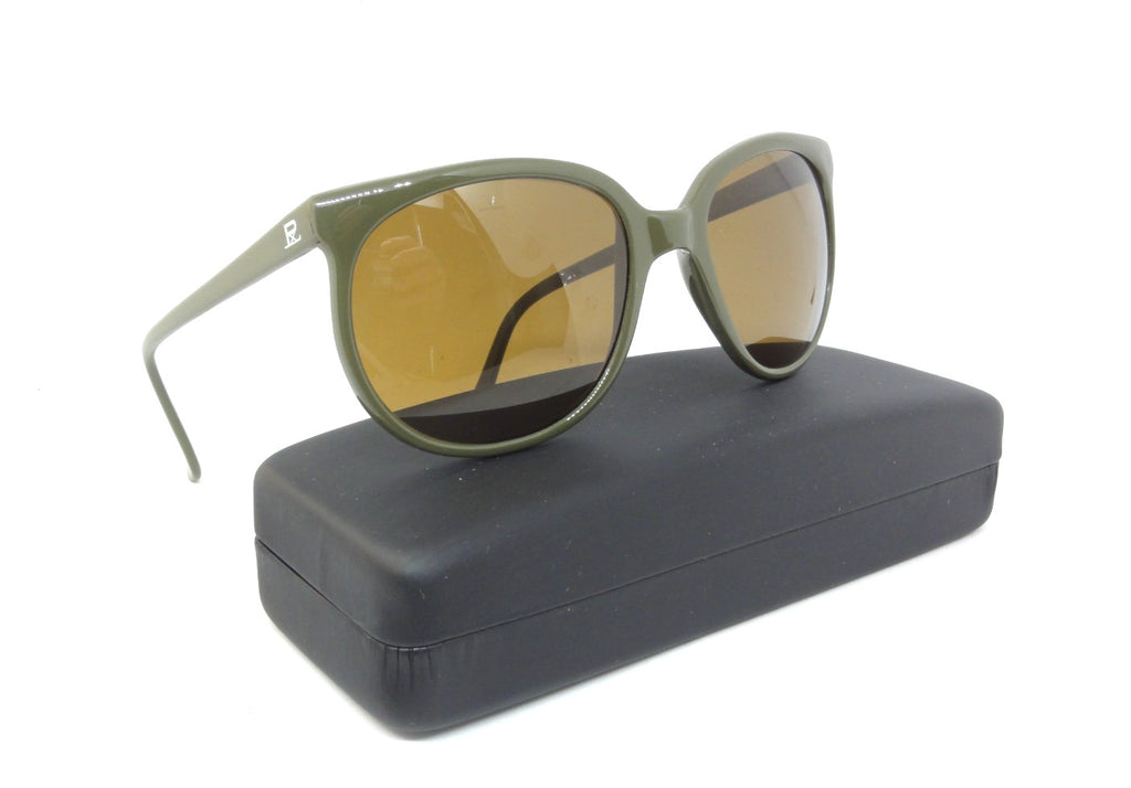 VUARNET 2002 KAHKI 002 CATEYE VINTAGE NEW OLD STOCK SUNGLASSES  PX 2000