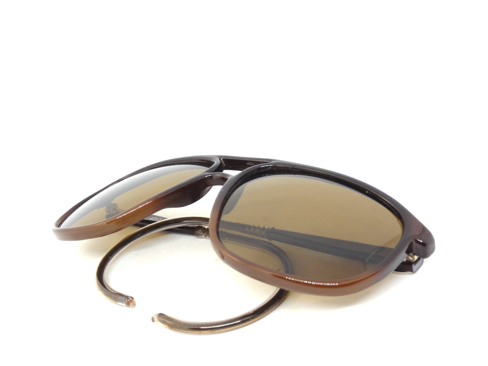 VUARNET 3117 BROWN  117  VINTAGE  80S SUNGLASSES  PX 2000 CABLE HOOK TEMPLE