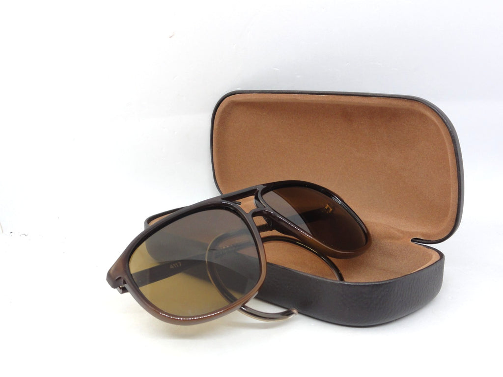 VUARNET 3117 BROWN  117  VINTAGE  80S SUNGLASSES  PX 2000 CABLE HOOK TEMPLE