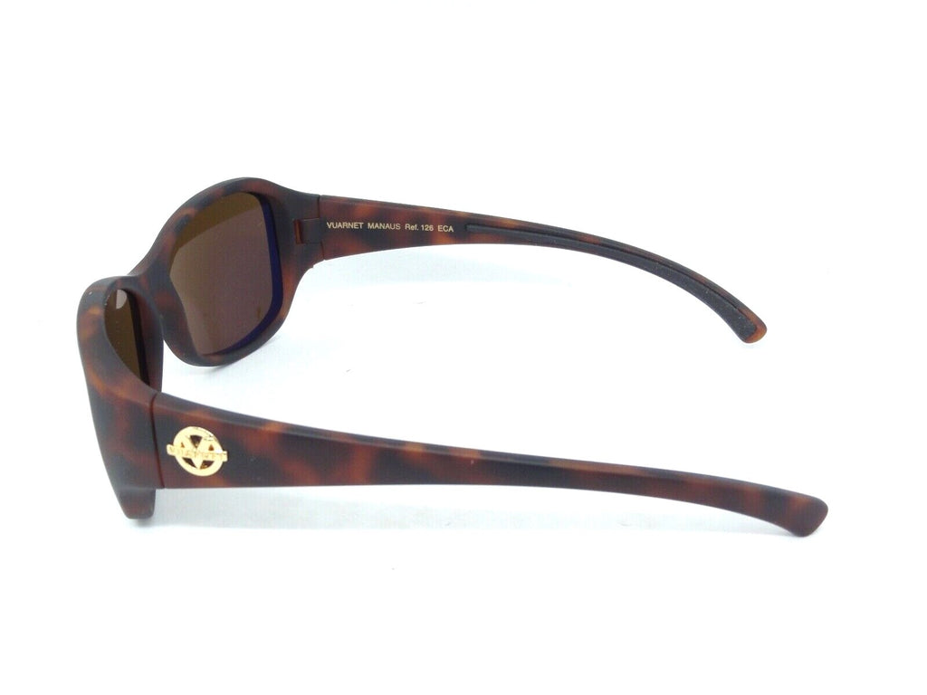 VUARNET SUNGLASSES  2126 ECA 126  PX 2000 MINERAL PURE BROWN GOLD MIRROR FLASH
