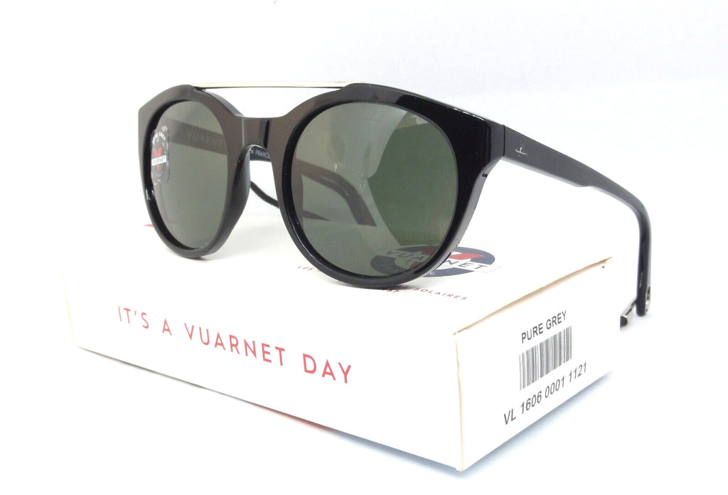 VUARNET  SUNGLASSES VL 1606 0001 1121  PX 3000 PURE GREY + CORD