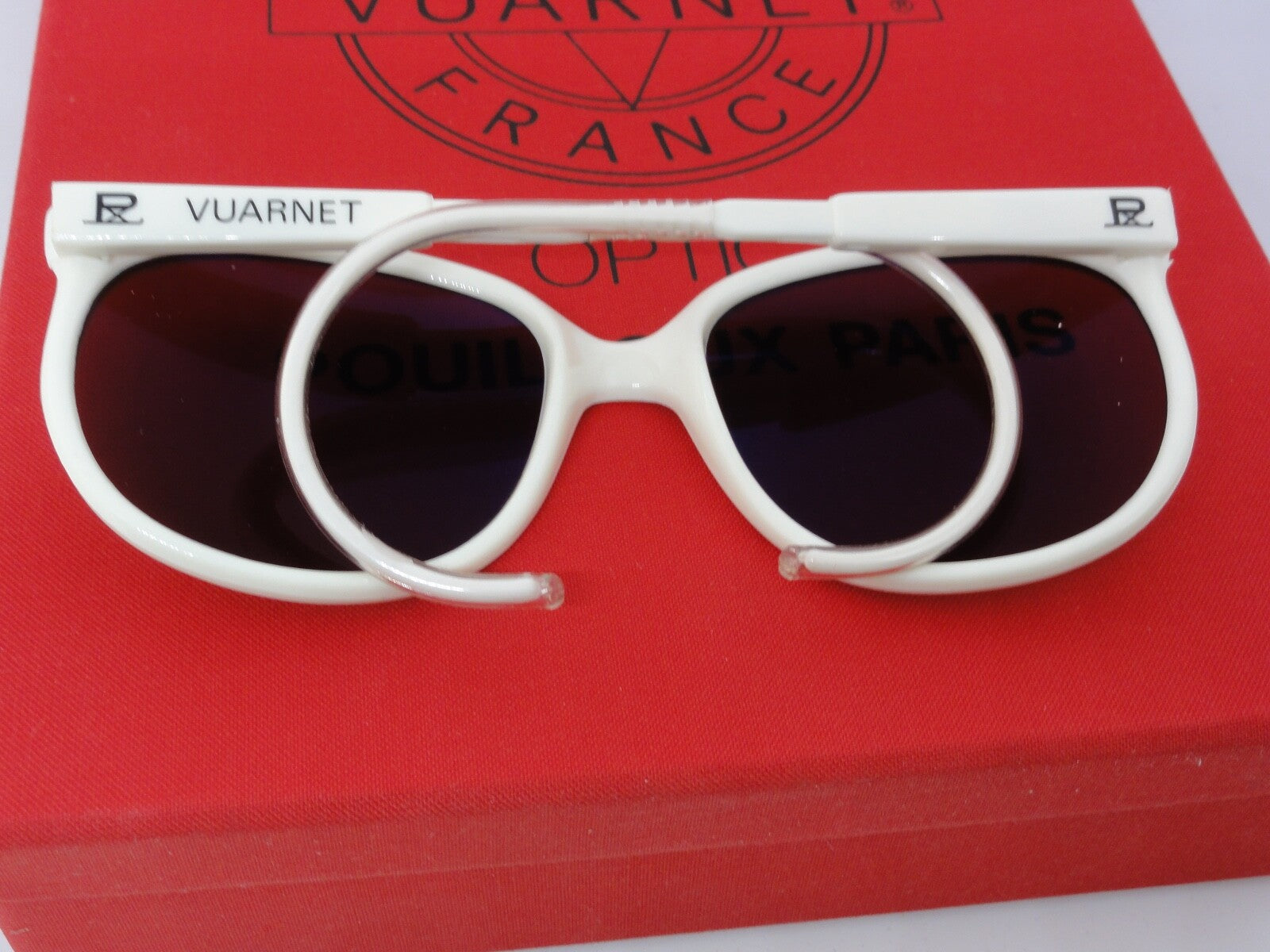 VUARNET 2002 BLA 002 CABLE HOOK CATEYE VINTAGE RED  SUNGLASSES  PX 2000