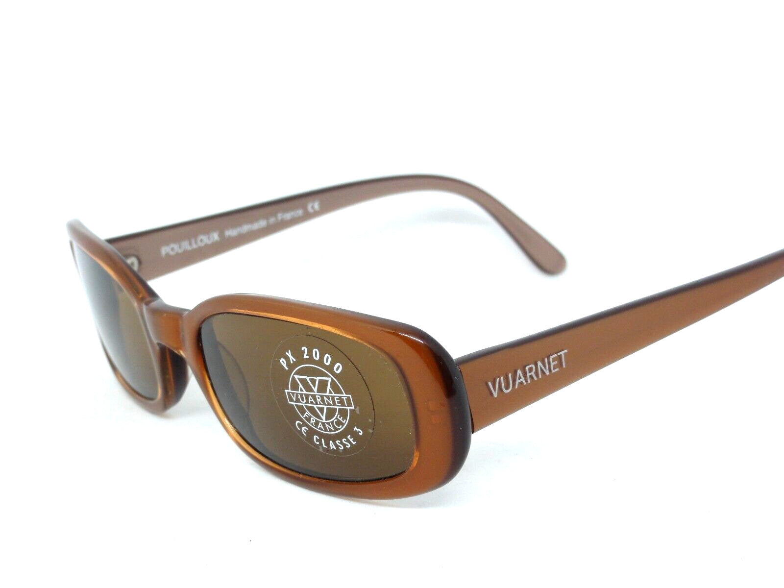 VUARNET 602 VINTAGE SUNGLASSES  WOMEN HAND MADE GLASS MINERAL LENS PX 2000