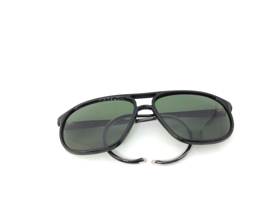 VUARNET 3117 BLACK  117  VINTAGE  80S SUNGLASSES  PX 3000 CABLE HOOK TEMPLES