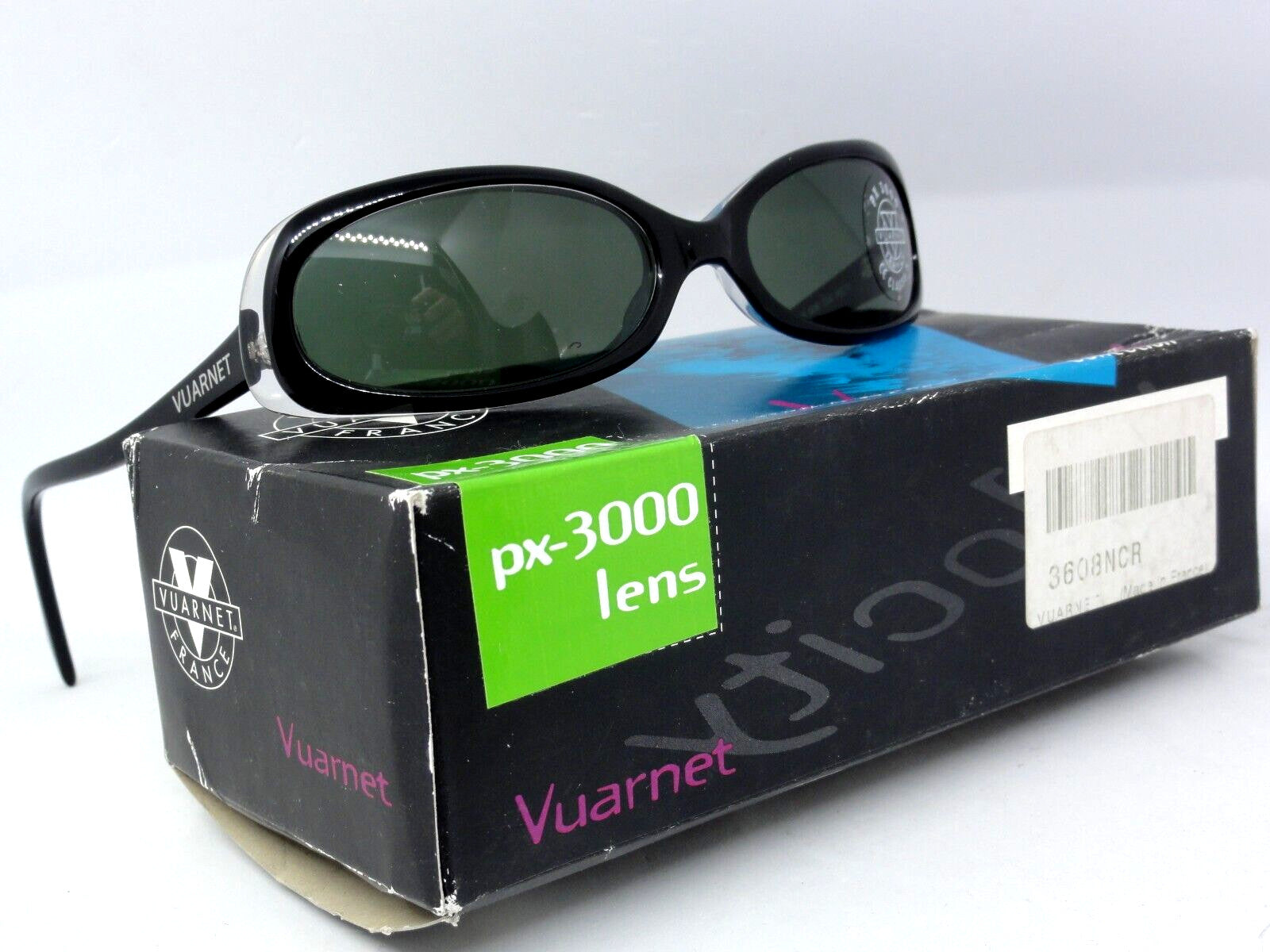 VUARNET SUNGLASSES 3604 NCR 604 HAND MADE PX 3000 VINTAGE SMALL SIZE