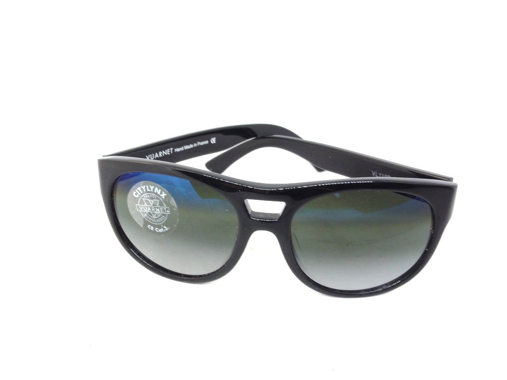 VUARNET SUNGLASSES  VL 1102 0001  1140 CITYLYNX MINERAL LENS  FLAG EDIT
