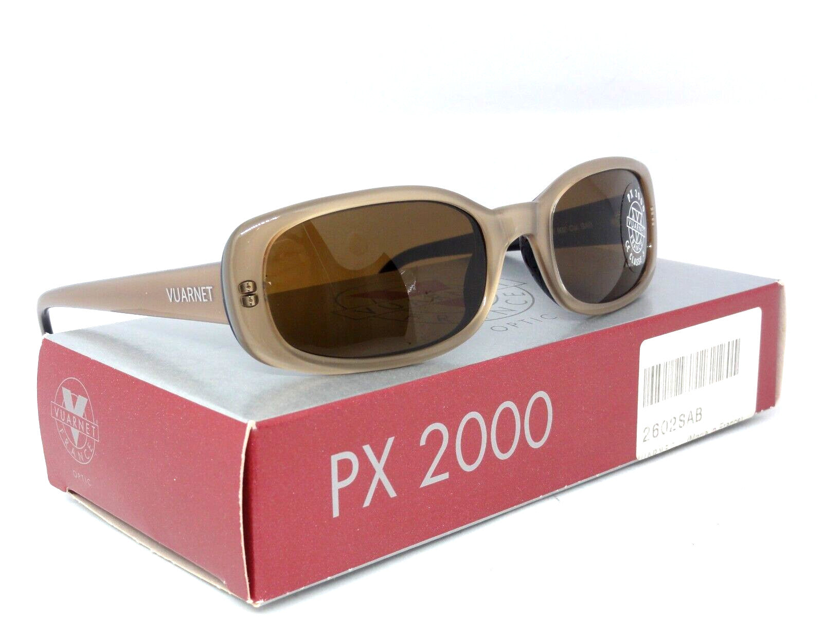 VUARNET 602 VINTAGE SUNGLASSES  WOMEN HAND MADE GLASS MINERAL LENS PX 2000