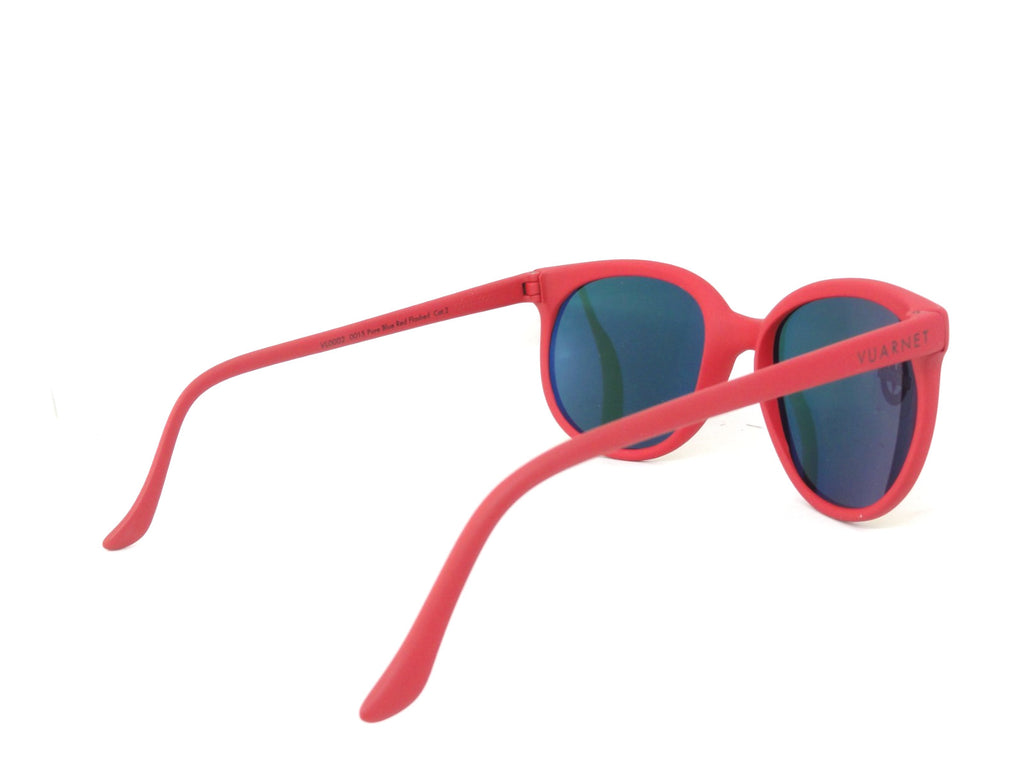 VUARNET 002 LEGEND 02 VL 0002 0015  1130  SUNGLASSES PURE GREY RED FLASH