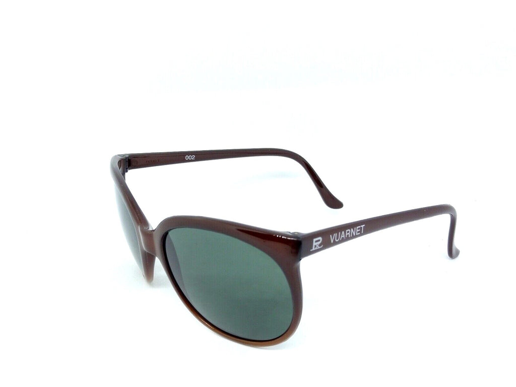 VUARNET 3002 DBR 002 CATEYE VINTAGE  SUNGLASSES  PX 3000 GLASS MINERAL LENS