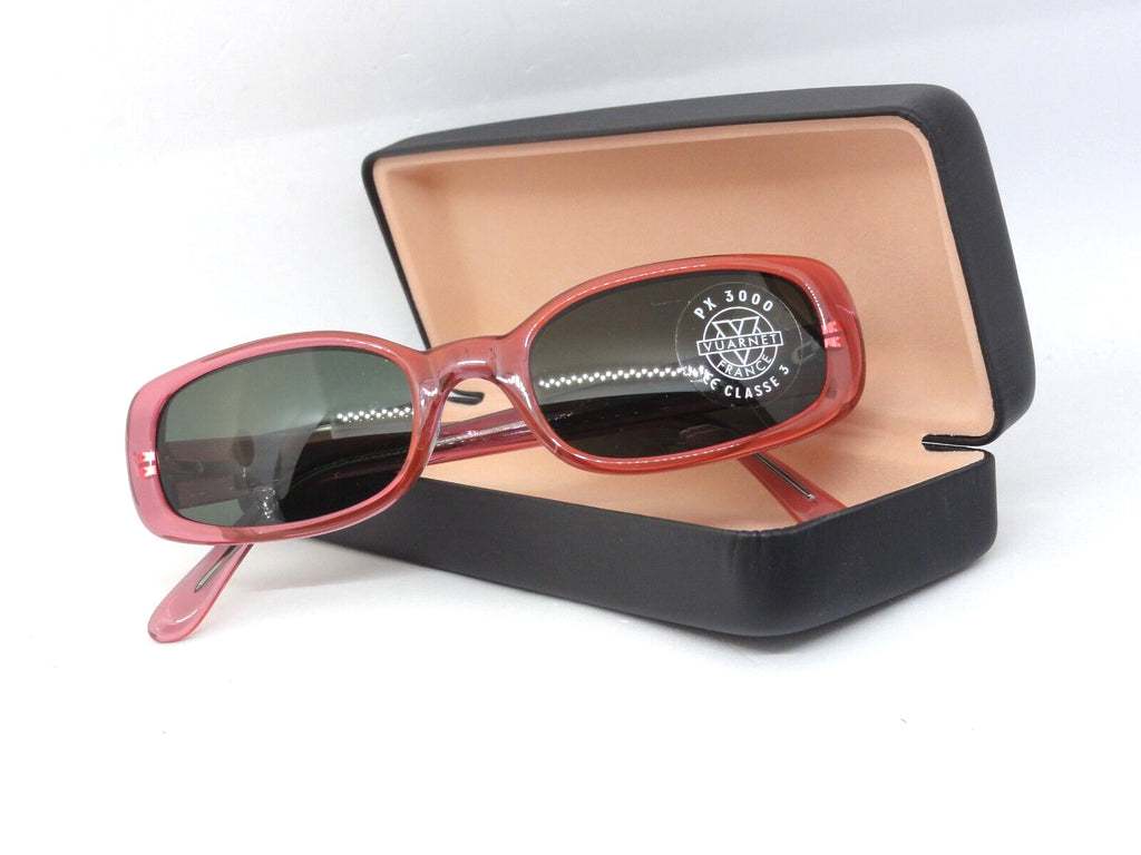 VUARNET 602 VINTAGE SUNGLASSES  WOMEN HAND MADE GLASS MINERAL LENS PX 2000