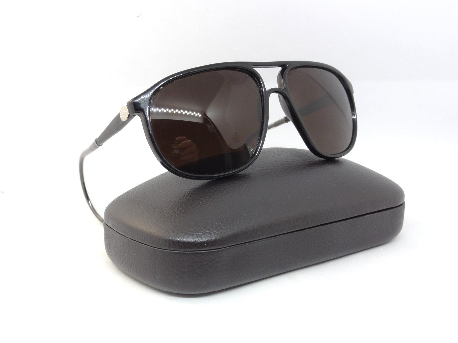 VUARNET 3117 BLACK  117  VINTAGE  80S SUNGLASSES  PX 5000 CABLE HOOK TEMPLE