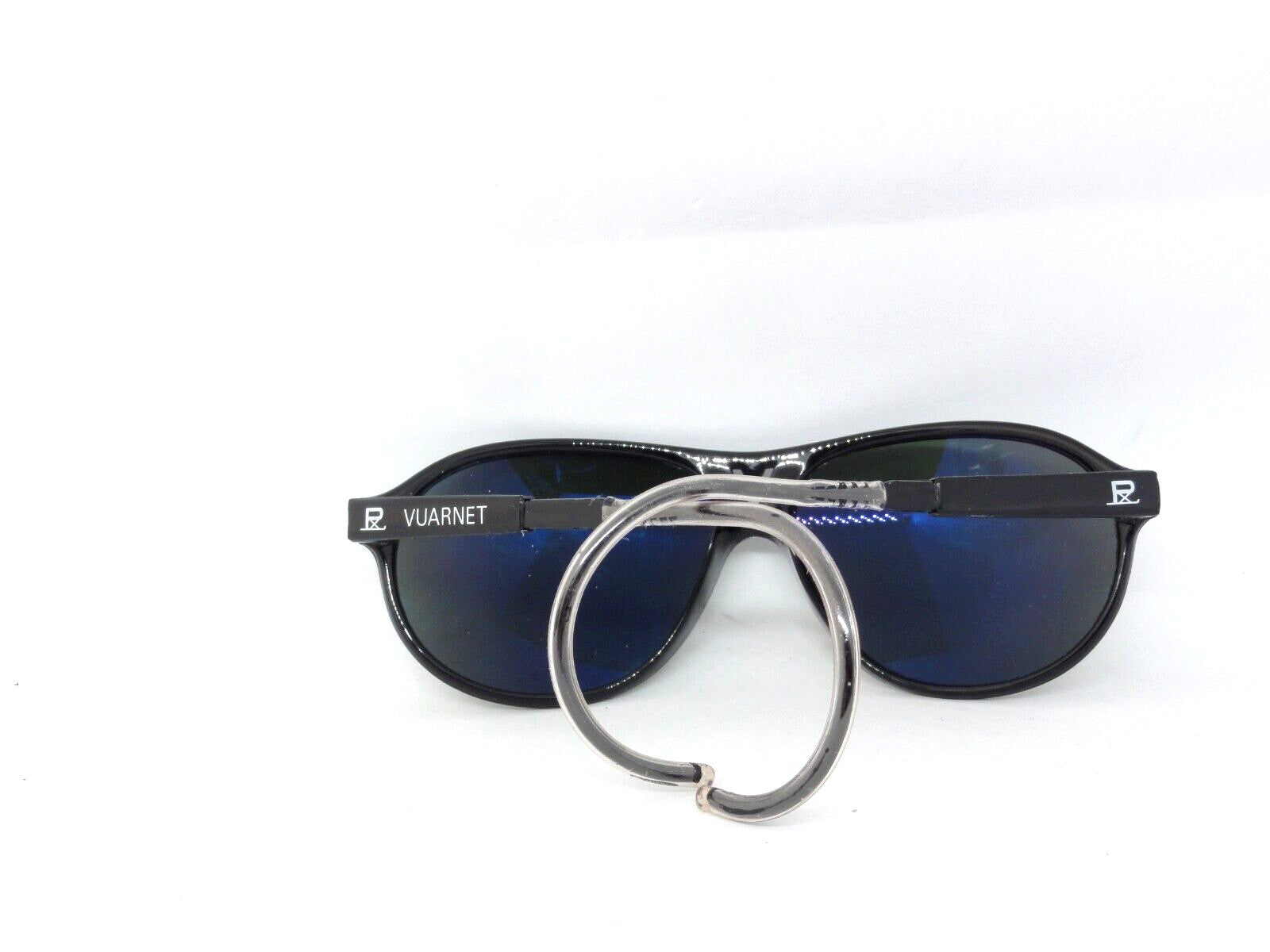 VUARNET  SUNGLASSES 085 BLACK CABLE HOOK  TEMPLE PX 3000 VINTAGE NEW OLD STOCKS