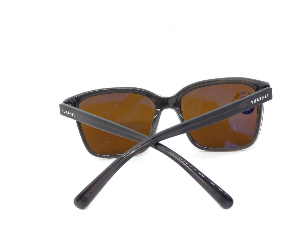 VUARNET VL 1309 0002 2121 PX 2000 PURE BROWN NEW SUNGLASSES  GLASS  FRANCE