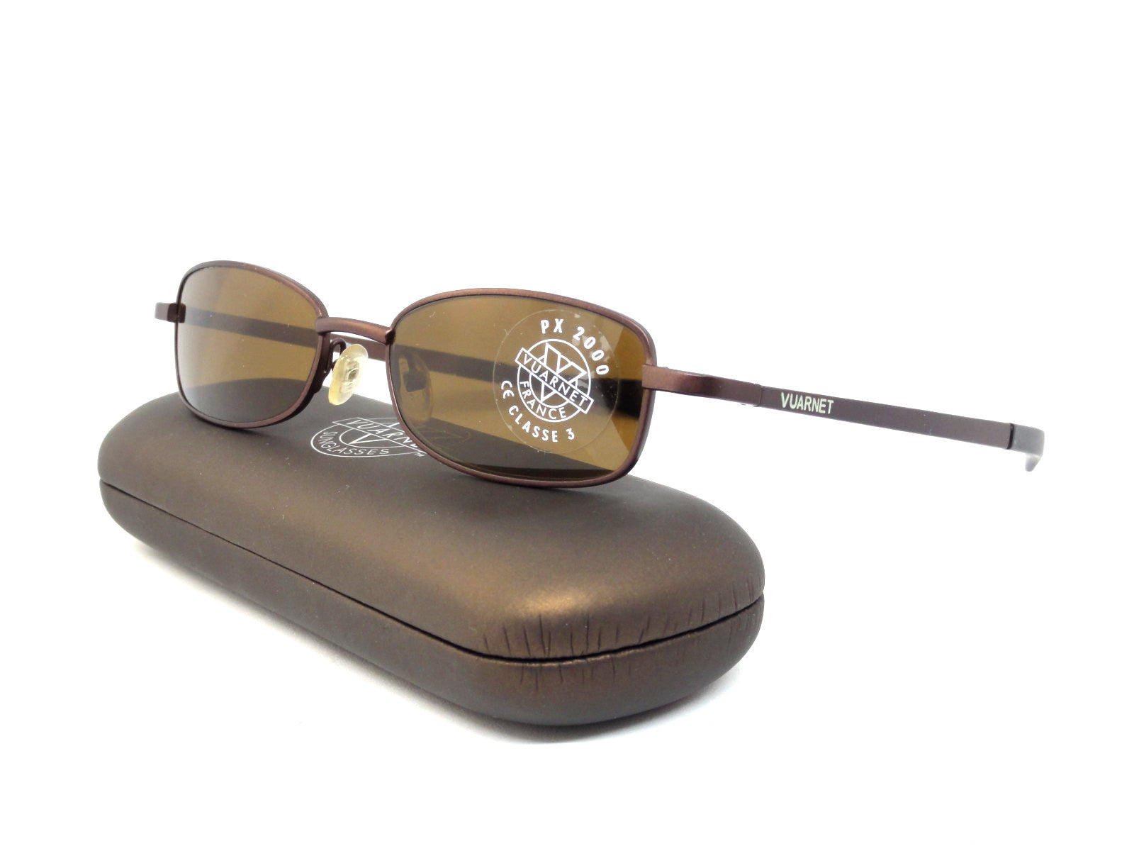 VUARNET 171  SMALL SIZE VINTAGE SUNGLASSES 90S PX 2000  FRANCE NEW WITH  CASE