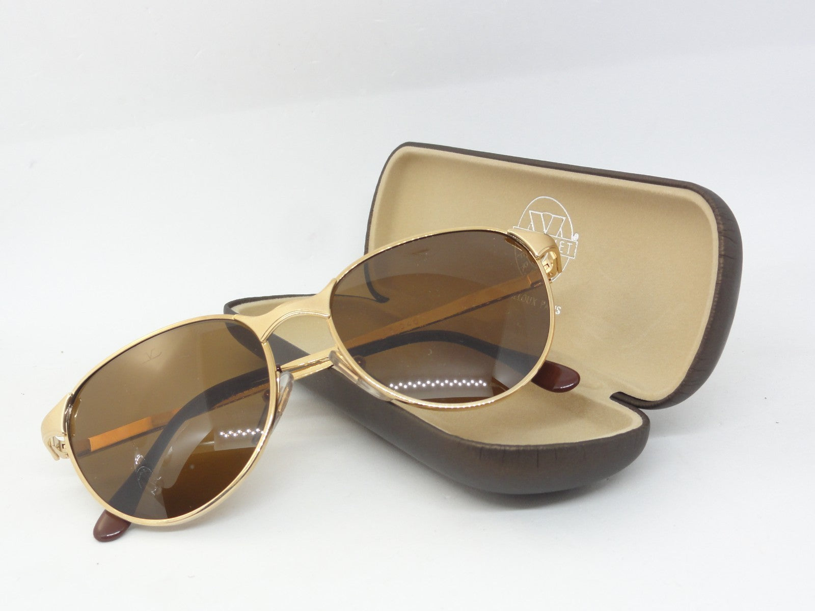 VUARNET 040  GOLD VINTAGE SUNGLASSES 90S PX 2000  FRANCE