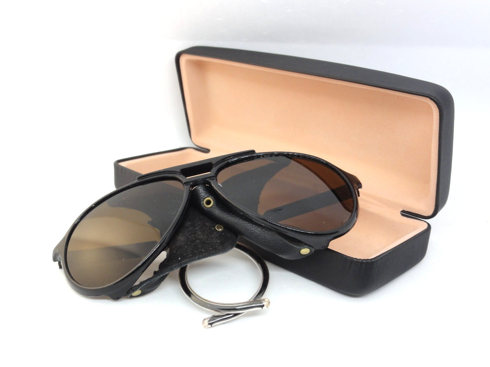 VUARNET 178 BLACK  SMALL SIZE VINTAGE  80S SUNGLASSES  PX 5000 CABLE HOOK TEMPLE