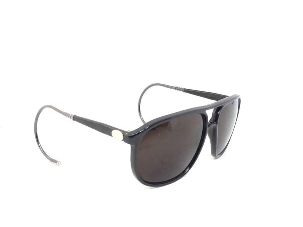 VUARNET 3117 BLACK  117  VINTAGE  80S SUNGLASSES  PX 5000 CABLE HOOK TEMPLE