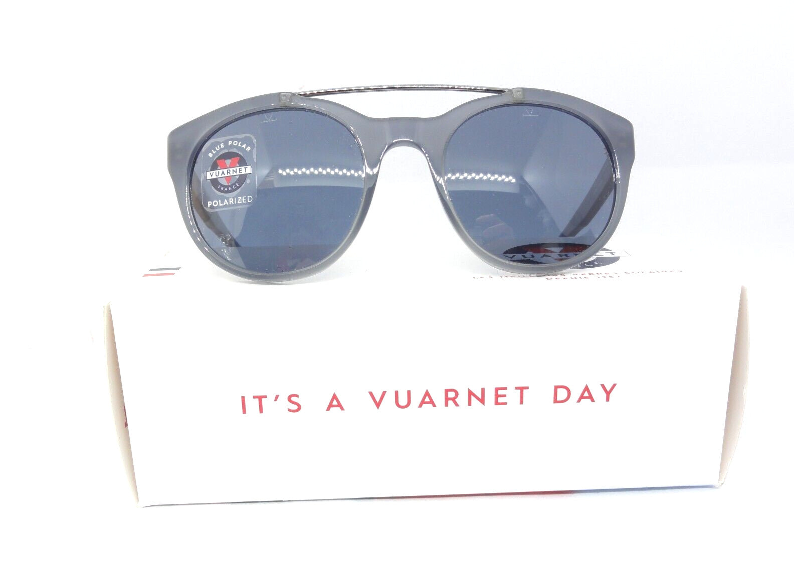 VUARNET  SUNGLASSES VL 1606 0004 0622  BLUE POLAR POLARIZED + CORD