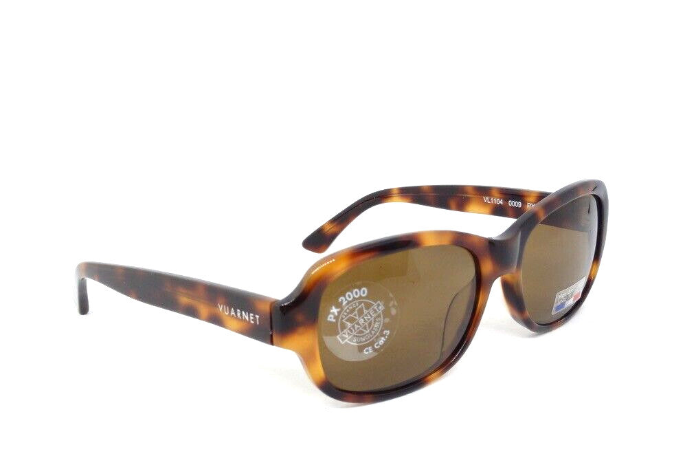 VUARNET VL 1104 0009 2121 PX 2000 PURE BROWN NEW SUNGLASSES  GLASS  FRANCE