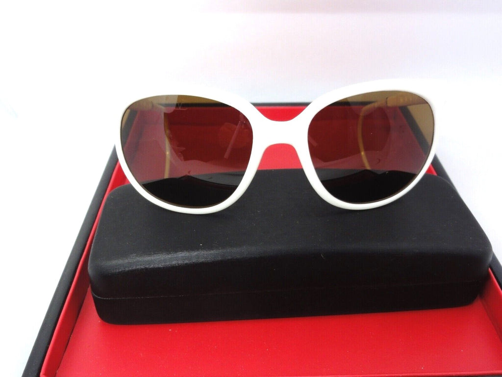 VUARNET 2002 BLA 002 CATEYE VINTAGE CABLE HOOK SUNGLASSES  PX 2000 GLACIER