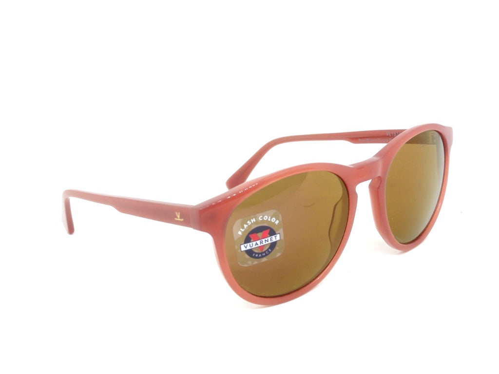 VUARNET VL 1616 0005 2130  PX 2000 PURE BROWN NEW SUNGLASSES  GLASS FLASHED LENS