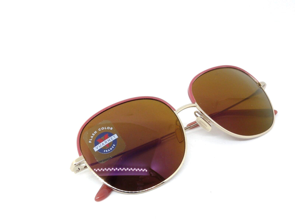 VUARNET SUNGLASSES VL 1628 0004 2130  PURE BROWN PURPLE FLASH