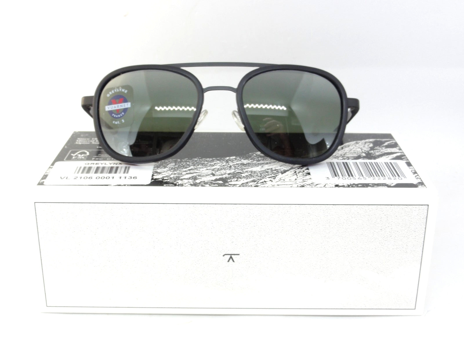 VUARNET  SUNGLASSES VL 2106 0001 1136 GREYLYNX   EDGE REGULAR
