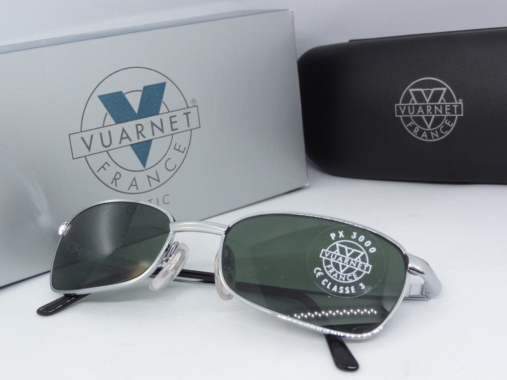 VUARNET 155 GREY VINTAGE 90S SUNGLASSES PX 3000 FRANCE