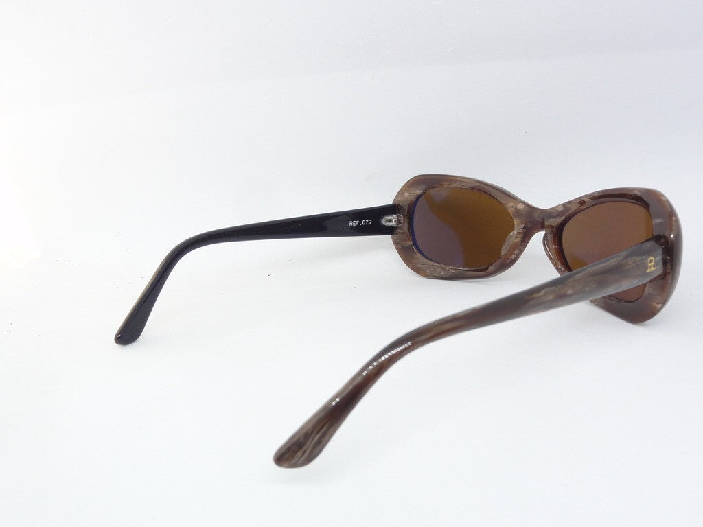 VUARNET 079  VINTAGE SUNGLASSES  HAND MADE GLASS MINERAL LENS PX 2000