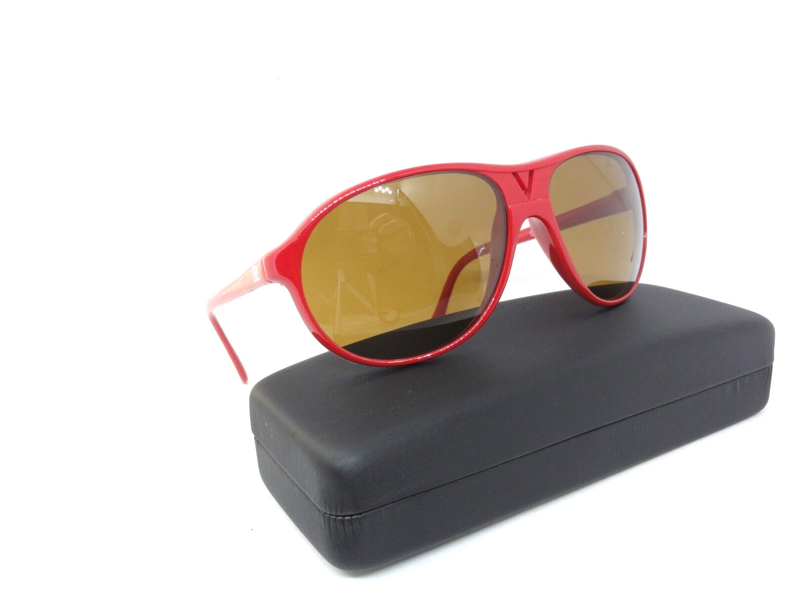VUARNET  SUNGLASSES 085 RED  TEMPLE PX 2000 VINTAGE NEW OLD STOCKS