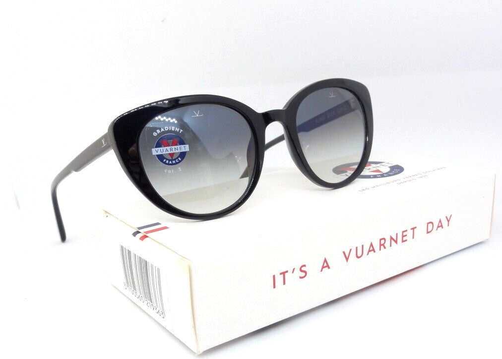 VUARNET  SUNGLASSES VL 1923 0005 1G64 WOMEN SUNGLASSES GRADIENT BLACK LENS