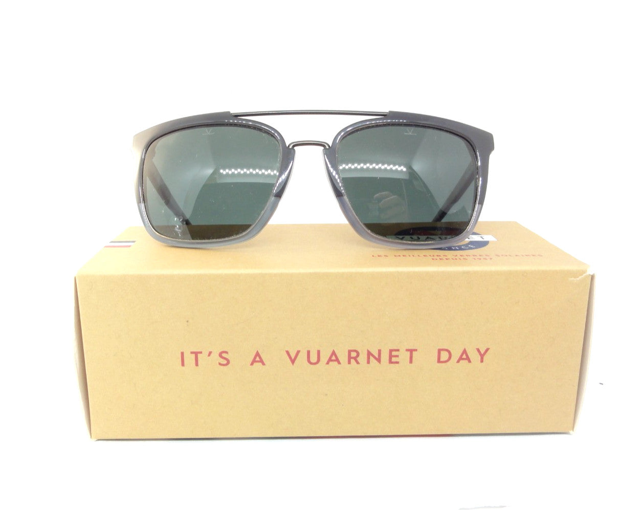 VUARNET SUNGLASSES  VL 1601 0004 1622 GREY POLARIZED  MINERAL LENS  FRANCE