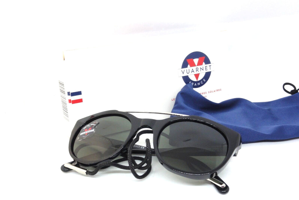 VUARNET  SUNGLASSES VL 1606 0001 1121  PX 3000 PURE GREY + CORD