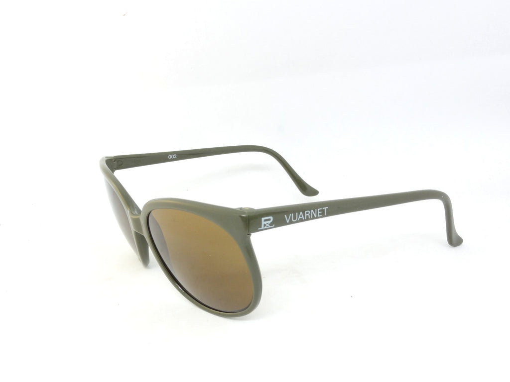 VUARNET 2002 KAHKI 002 CATEYE VINTAGE NEW OLD STOCK SUNGLASSES  PX 2000