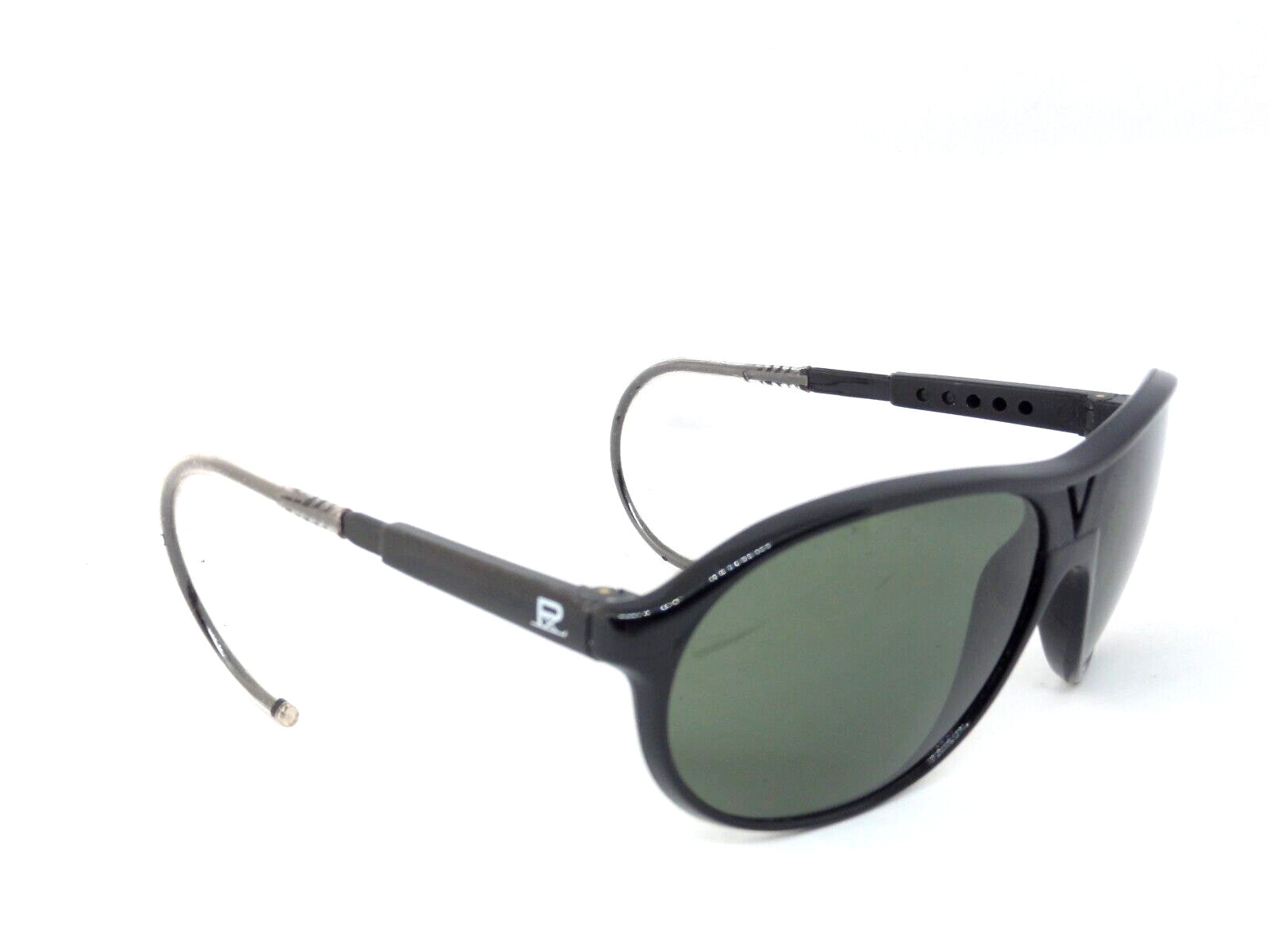 VUARNET  SUNGLASSES 085 BLACK CABLE HOOK  TEMPLE PX 3000 VINTAGE NEW OLD STOCKS