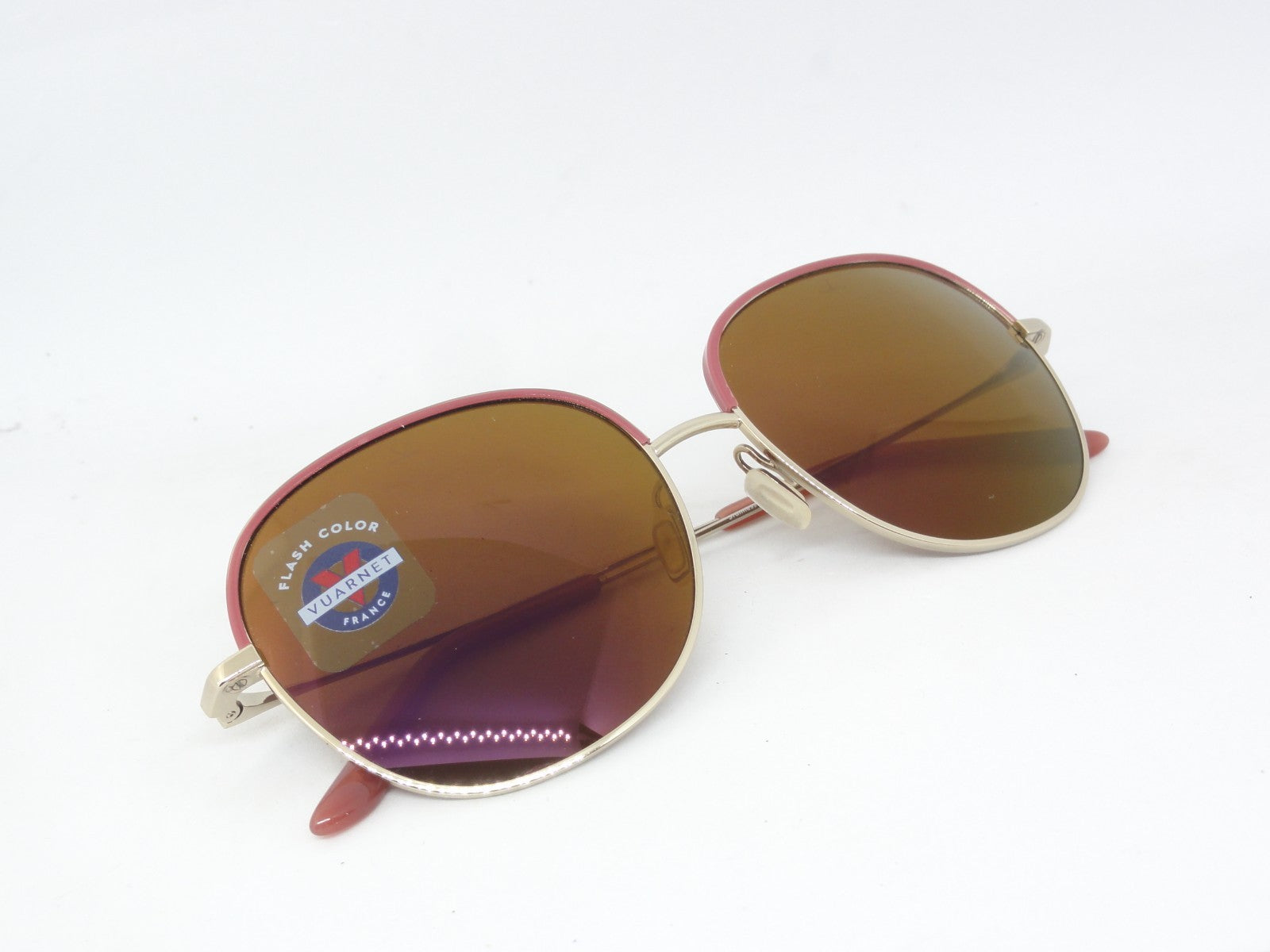 VUARNET  SUNGLASSES VL 1628 0004  PURE BROWN PURPLE FLASH