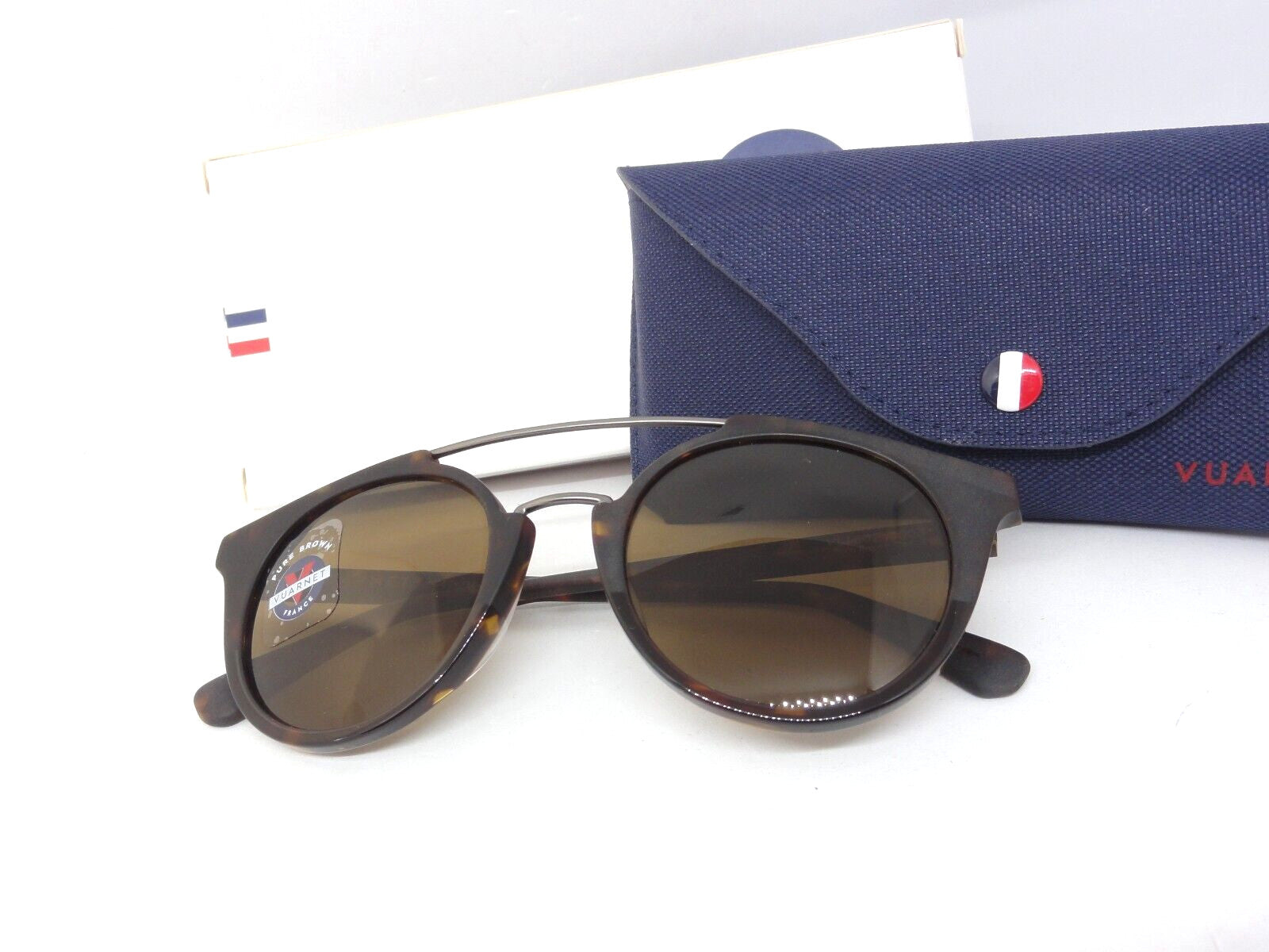 VUARNET SUNGLASSES VL 1602 0003 2124  CABLE CAR PURE BROWN
