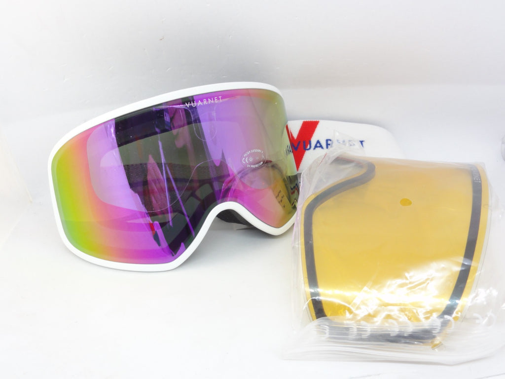 VUARNET SUNGLASSES  GOGGLES VM 1920 0004 1532 + EXTRA SCREEN FOR FOG