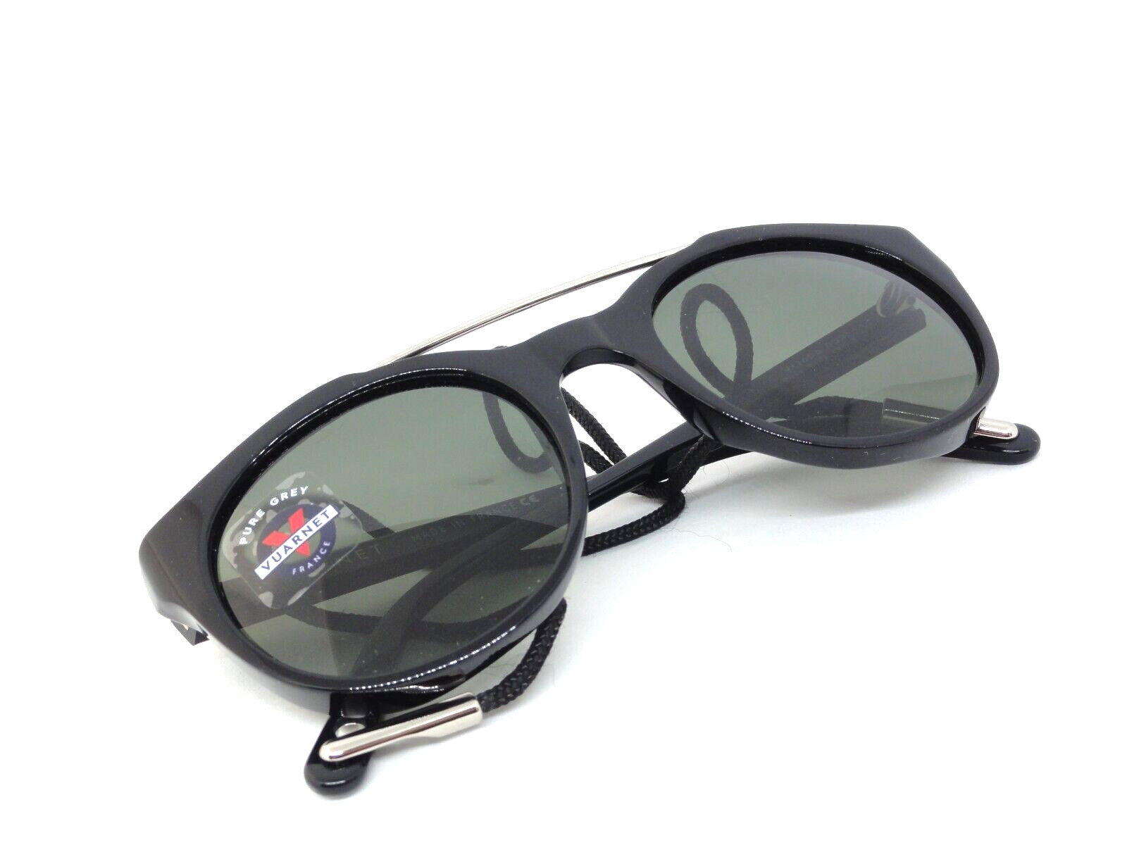VUARNET  SUNGLASSES VL 1606 0001 1121  PX 3000 PURE GREY + CORD