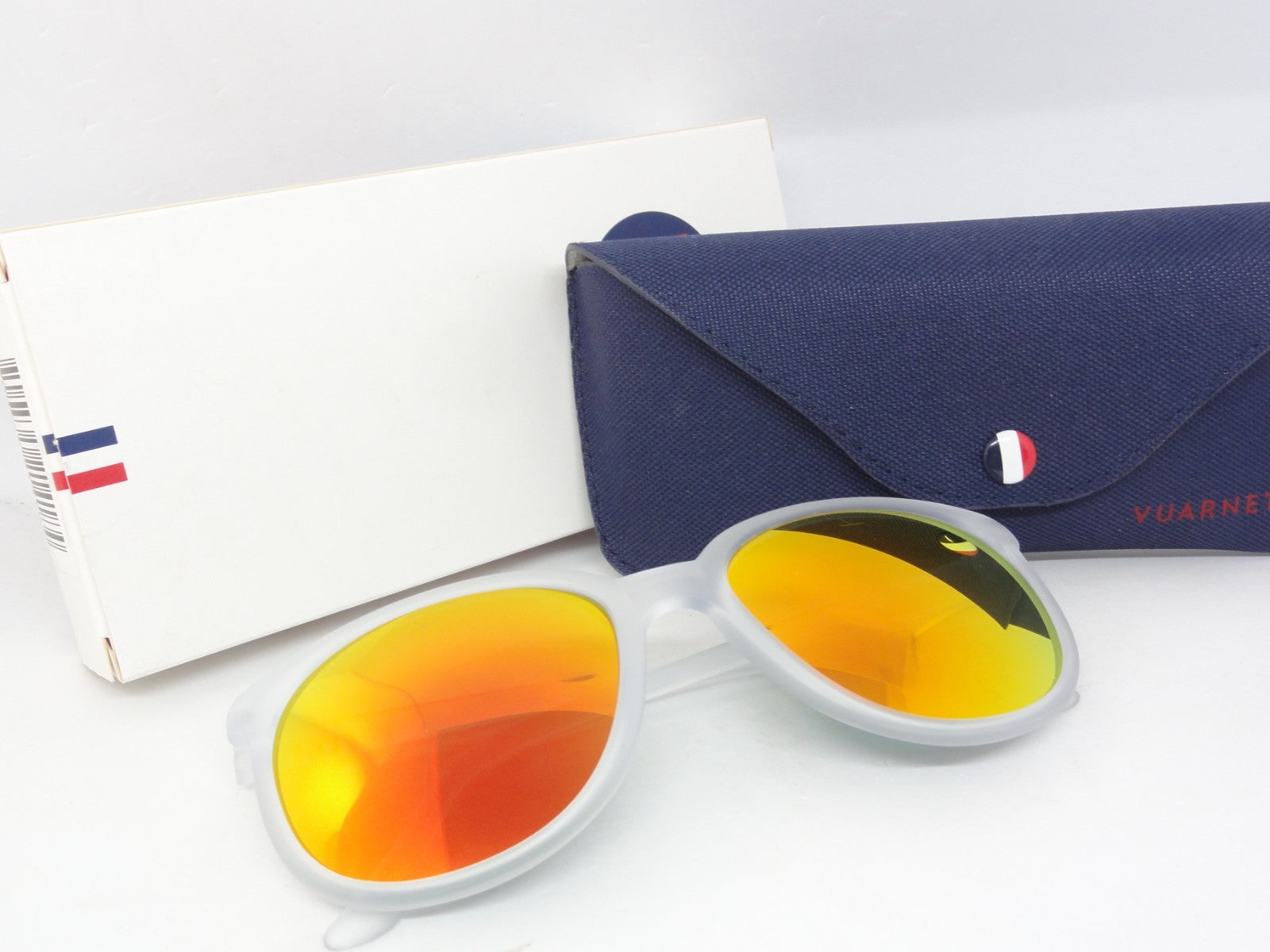 VUARNET 002 LEGEND 02 VL 0002 0024 1130  SUNGLASSES PURE GREY RED FLASH
