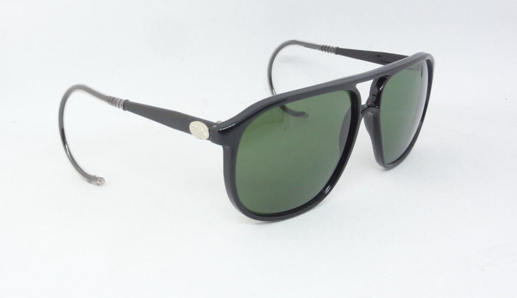 VUARNET 3117 BLACK  117  VINTAGE  80S SUNGLASSES  PX 3000 CABLE HOOK TEMPLES