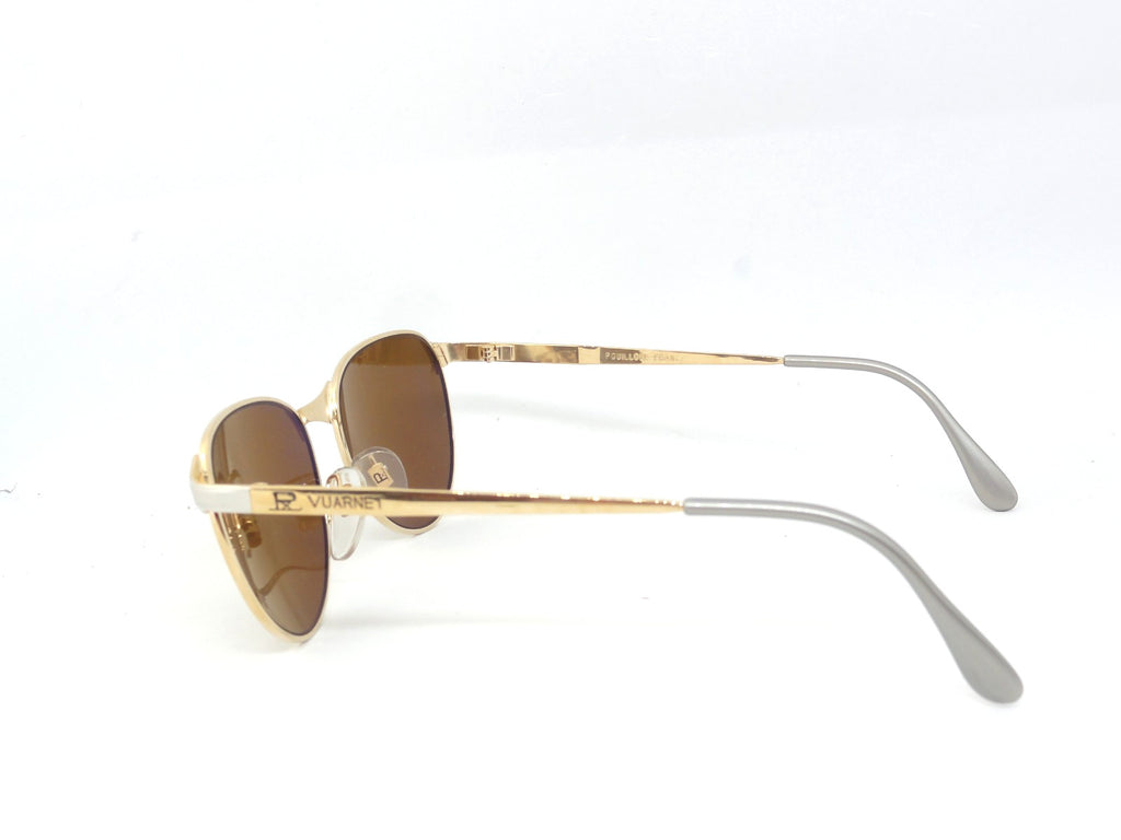 VUARNET 040  GOLD VINTAGE SUNGLASSES 90S PX 2000  FRANCE