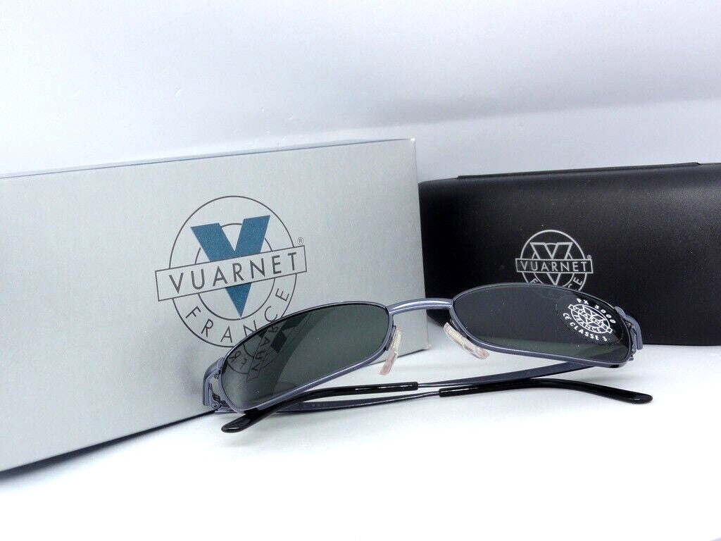 VUARNET 155 GREY VINTAGE 90S SUNGLASSES PX 3000 FRANCE