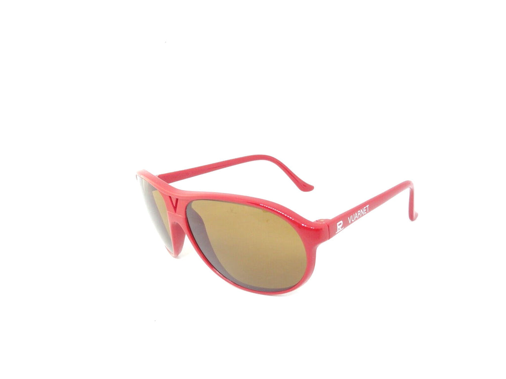 VUARNET  SUNGLASSES 085 RED  TEMPLE PX 2000 VINTAGE NEW OLD STOCKS