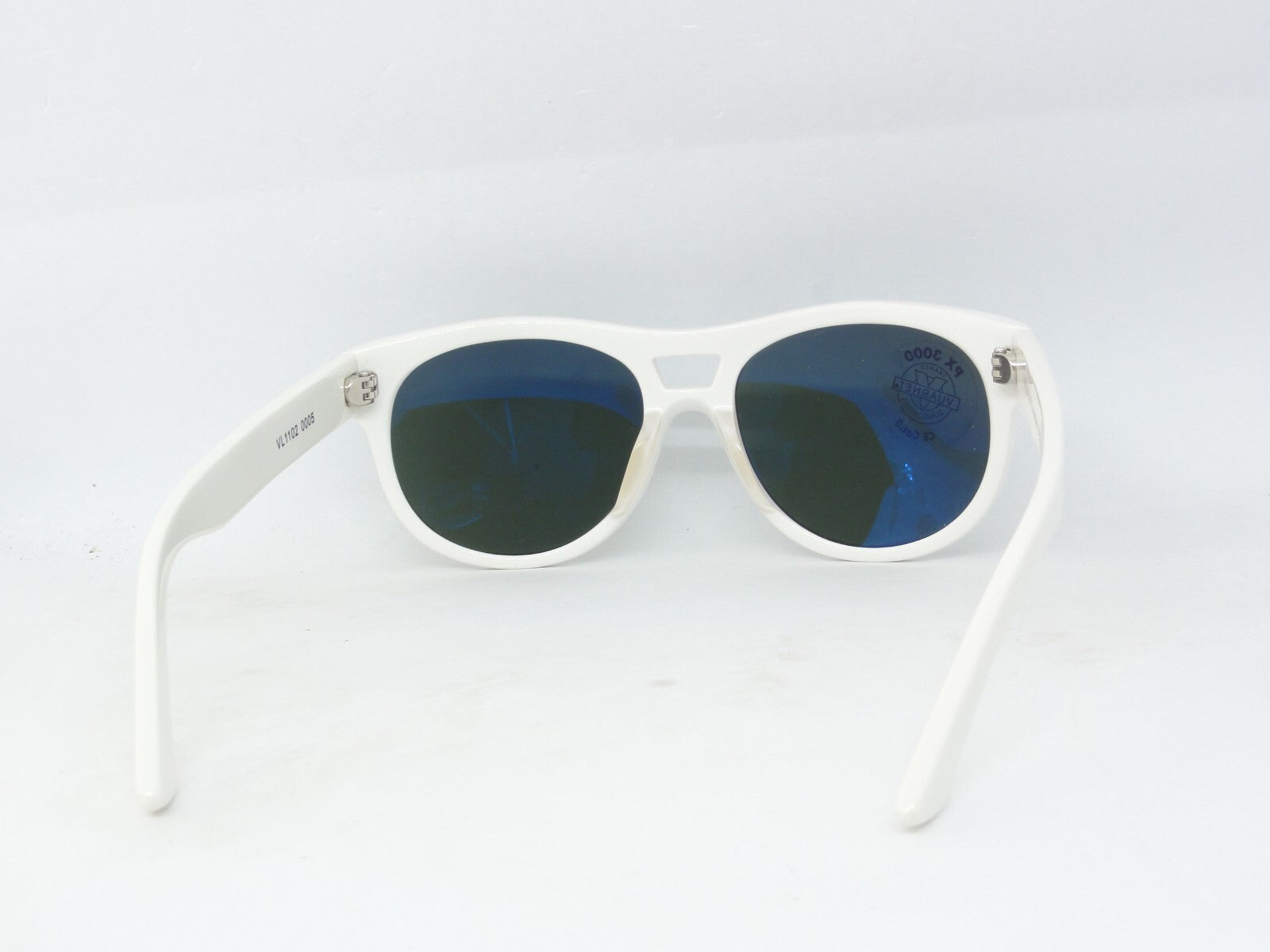 VUARNET SUNGLASSES  VL 1102 0005  1121 PX 3000 PURE GREY HAND MADE