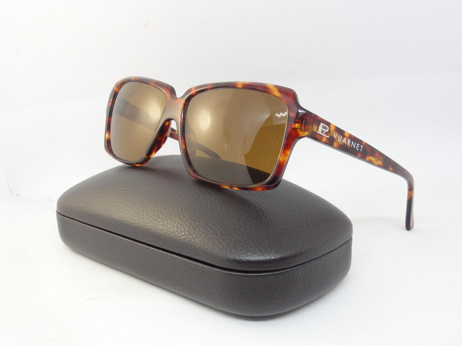 VUARNET VL 1107 P00N 2121 PX 2000 PURE BROWN NEW SUNGLASSES  GLASS  FRANCE