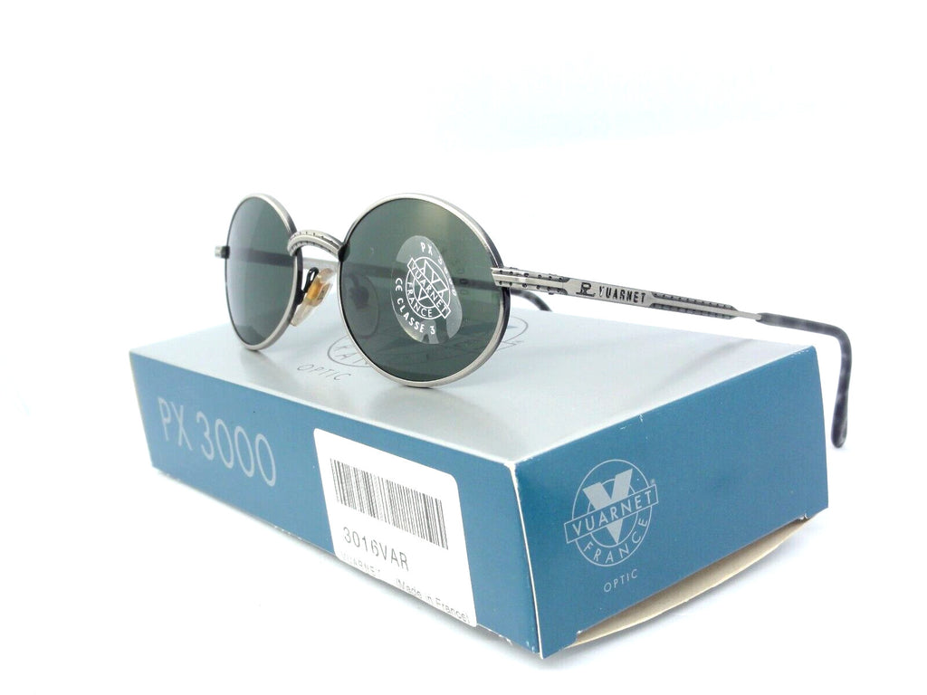 VUARNET 016  GREY  VINTAGE SUNGLASSES 90S PX 3000  FRANCE NEW IN BOX