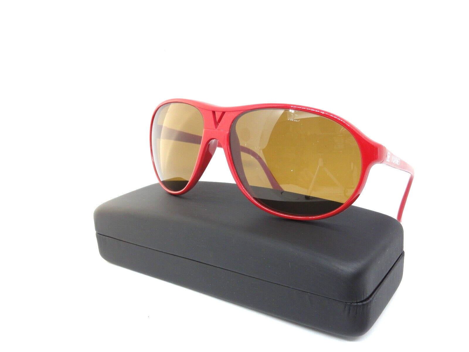 VUARNET  SUNGLASSES 085 RED  TEMPLE PX 2000 VINTAGE NEW OLD STOCKS